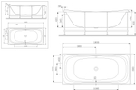 Панель фронтальная для ванны AM.PM Sensation W30A-180-080W-P белая