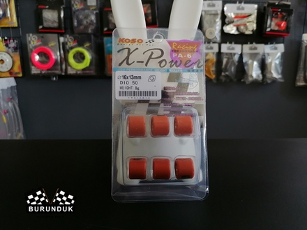 KOSO ГРУЗИКИ 8 грамм ДЛЯ ВАРИАТОРА DIO AF / ZX