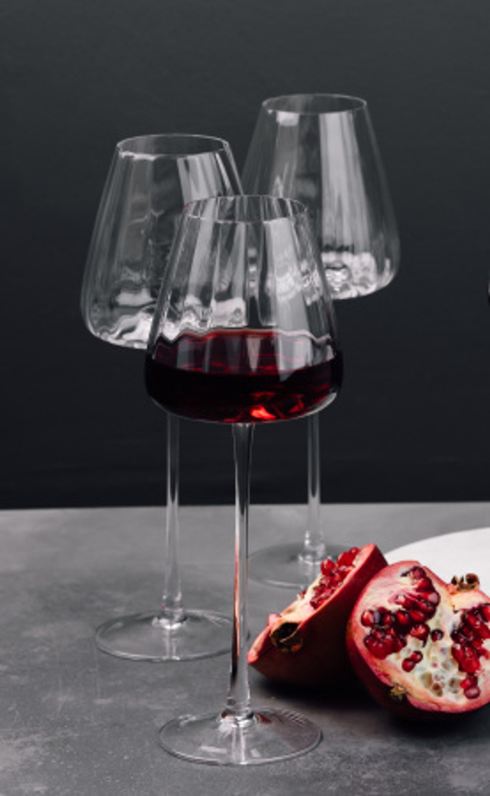 Бокал для вина 580 мл. d=64/85 мм. h=280 мм. хр. стекло Инфинити MGline