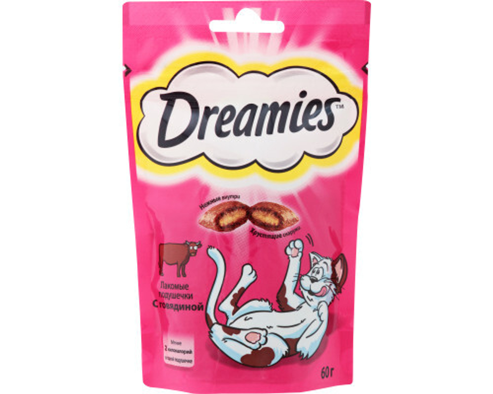 Dreamies лаком с говяд 6*60г
