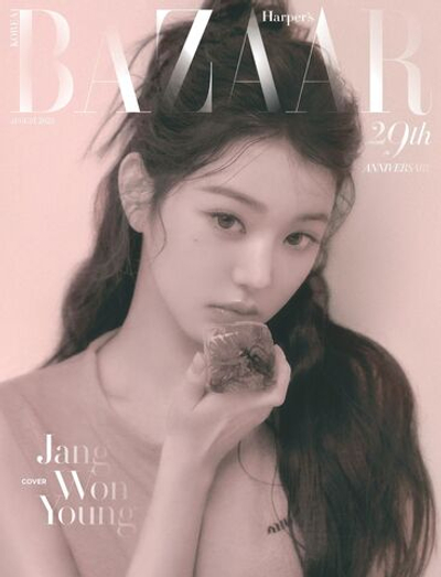 публикация BAZAAR - 2025.08 IVE JANG WONYOUNG A Type