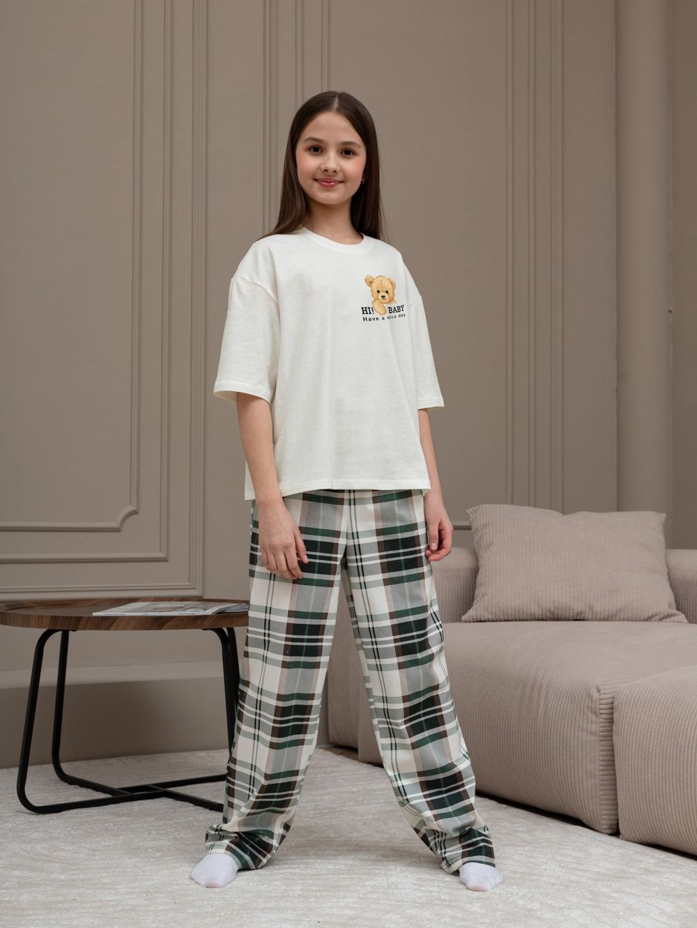 Костюм для девочки Мишель-1 Виотекс ЗЕЛЁНЫЙ