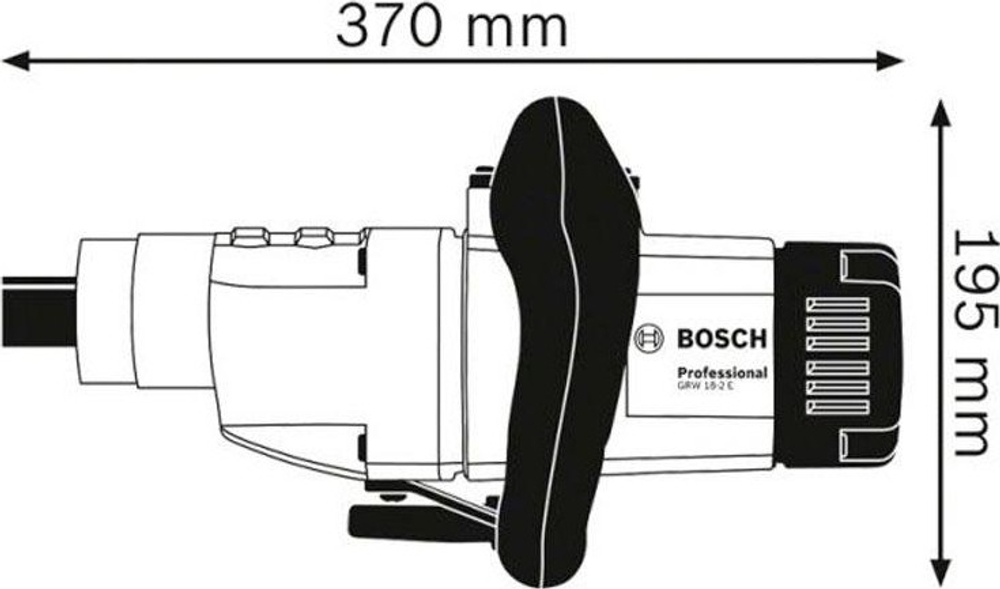 Миксер строительный сетевой BOSCH GRW 18-2 E двухскоростной  06011A8000