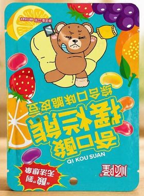 Кислые бобы QI KOU SUAN Медведь 22гр