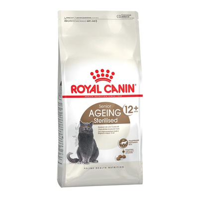 Сухой корм Royal Canin Ageing Sterilised 12+ для стерилизованных стареющих кошек в возрасте старше 12 лет