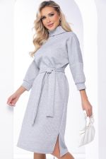 Платье "Никс" (светло-серое) П8128 LT Collection
