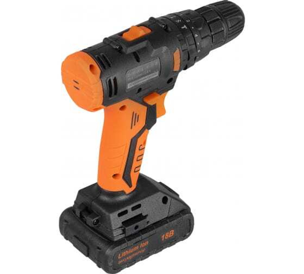 ДРЕЛЬ-ШУРУПОВЕРТ ВИХРЬ АККУМУЛЯТОРНАЯ ДА-18Л-2КУ 72/14/23