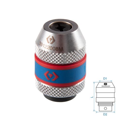 KING TONY (39122008M) Держатель метчика М3-М8, 1/4"