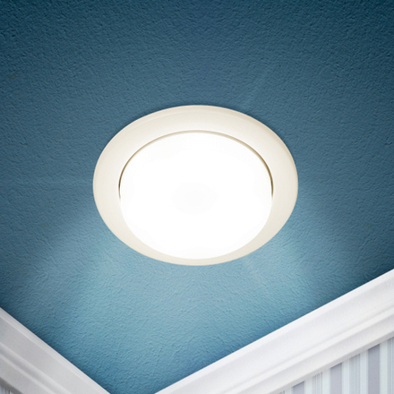 Светильник встраиваемый ЭРА KL70 WH-10 под лампу GX53 белый набор 10 шт