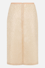 Юбка-миди с вышивкой