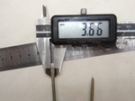 Отвертка шлицевая плоская (минусовая) 95х3.7х0.5мм (Карболитовая ручка)