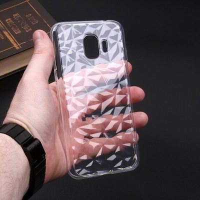 Силиконовый чехол Diamond для Samsung Galaxy J2 (2018), 010635
