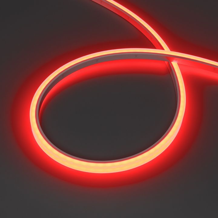 Светодиодная лента герметичная WAVE-TOP-PU-H120-10x10mm 24V RGB (10 W/m, IP68, 5m, wire x2) Arlight 052436