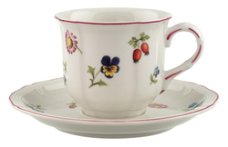 Villeroy & Boch Чашка с блюдцем Petite Fleur 200 мл для кофе 10-2395-1300+10-2395-1310