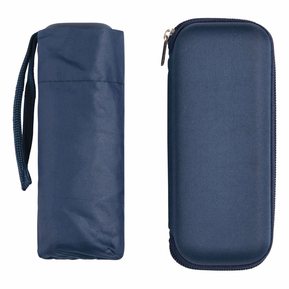 Алюминиевый складной зонтик в футляре POCKET