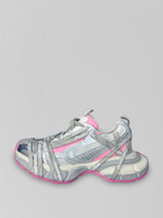 Кроссовки 218-4 на массивной подошве с надписями на шнурках