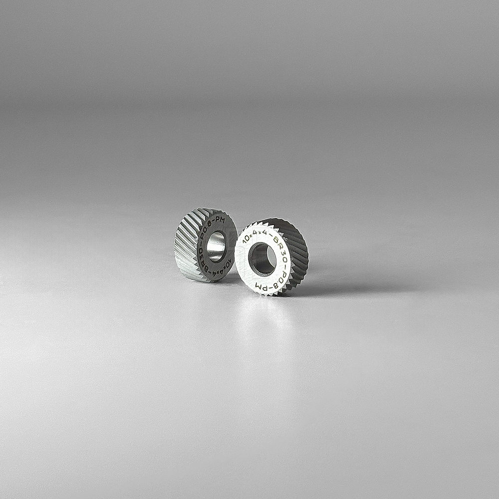 25x8x6 BR30 P0.8 HSS PM Ролик для накатки рифления