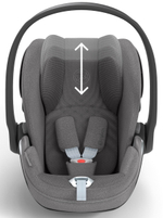 Коляска Cybex Priam IV Rosegold complete Cloud T Mirage Grey Plus Base T 3 в 1 Mirage Grey
