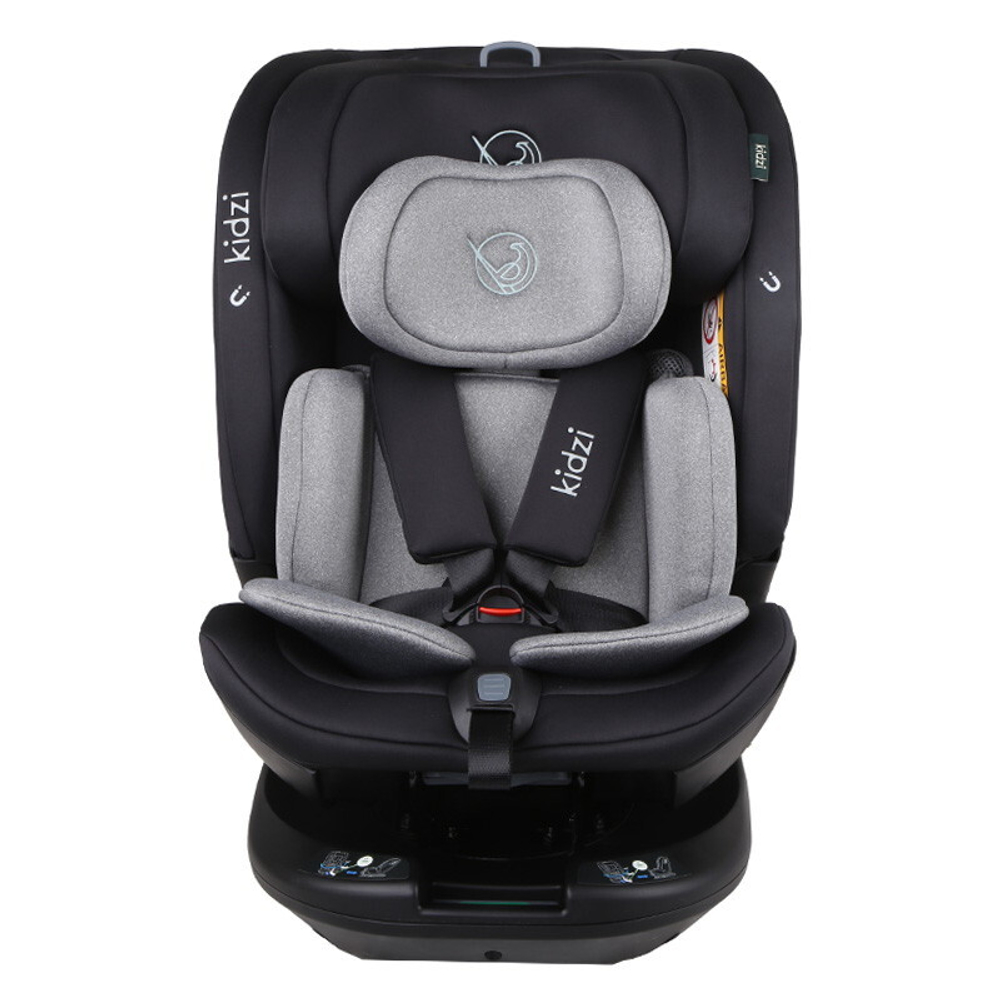 Детское автокресло Kidzi Spin plus 360 i-SIZE KDZ08GR серый