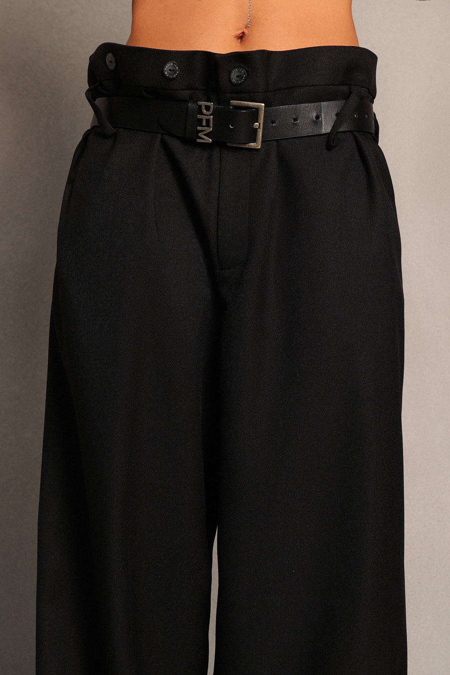 Брюки со шлевками