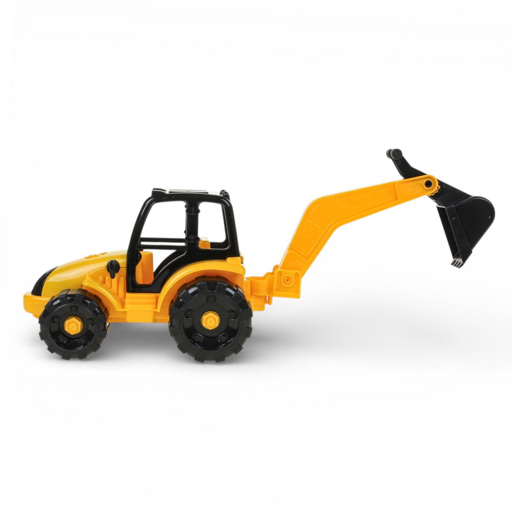 Игрушка-конструктор пластмассовая "Стройтехника", инструменты в комплекте