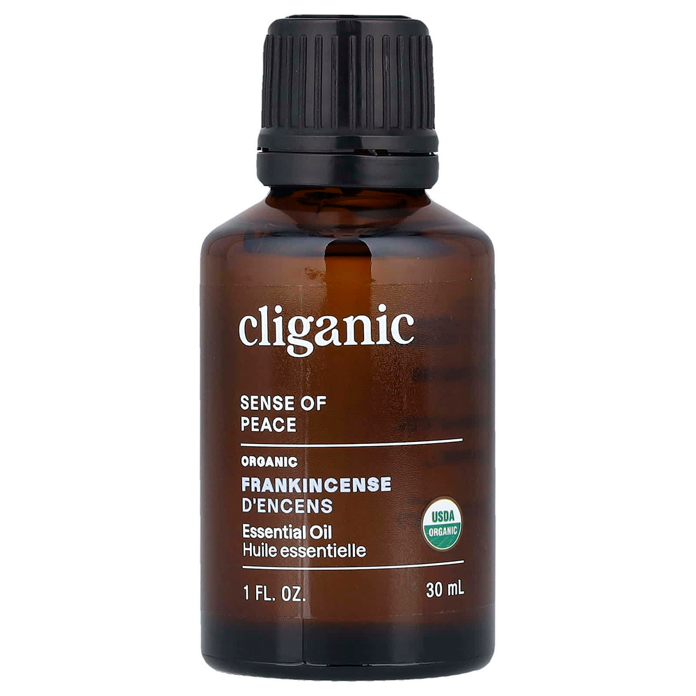 Cliganic, Органическое эфирное масло ладана, 30 мл (1 жидк. Унция)