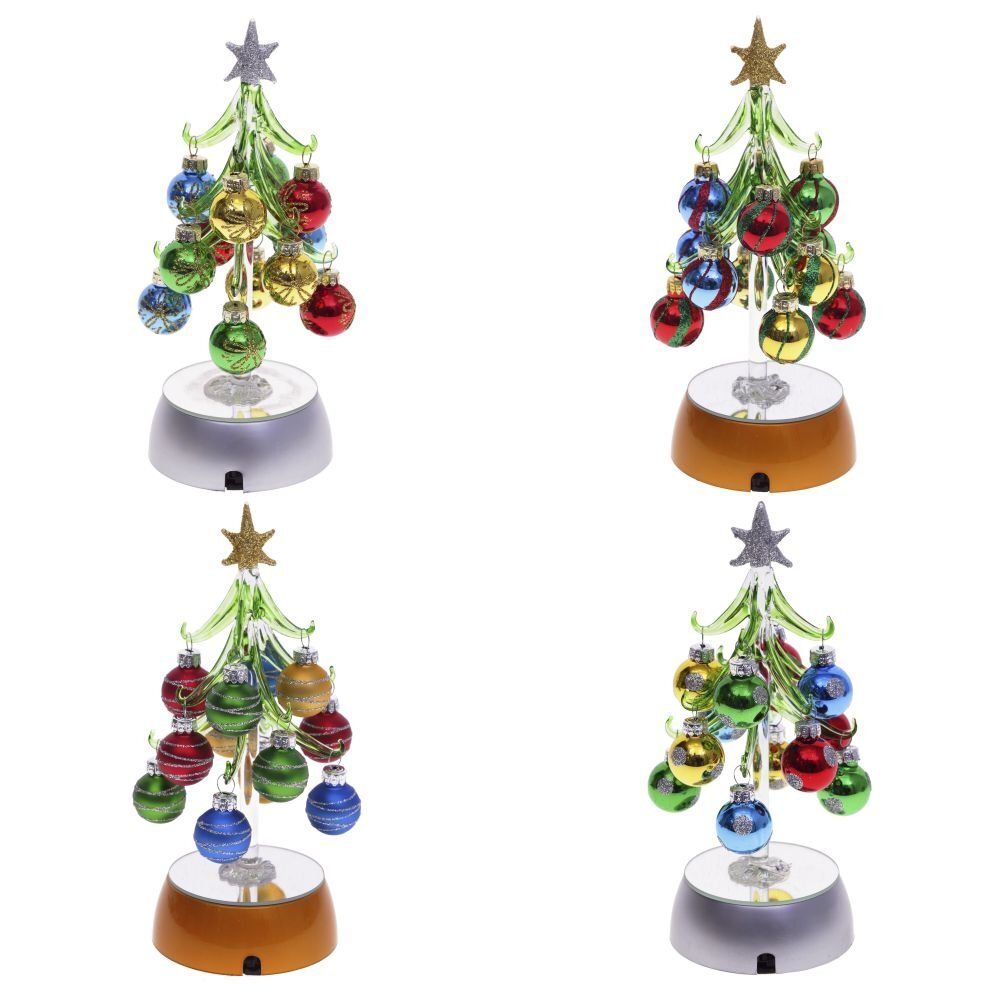 GAEM Изделие декоративное с подсветкой "Ёлочка", L10 W10 H20 см, (3хАА н/п), 4в.