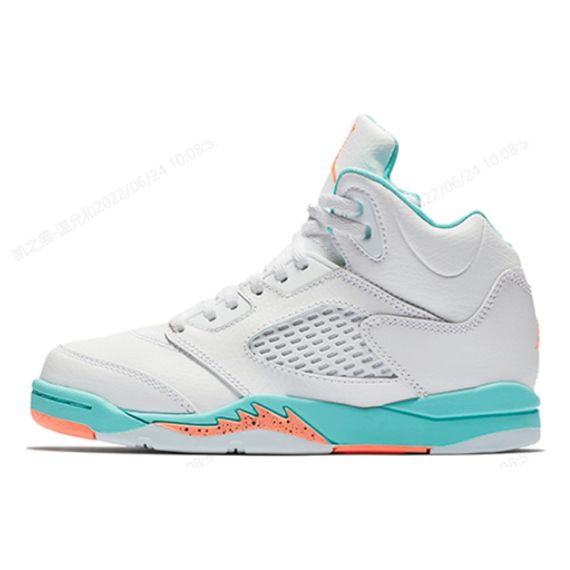 Air Jordan 5 Retro Light Aqua