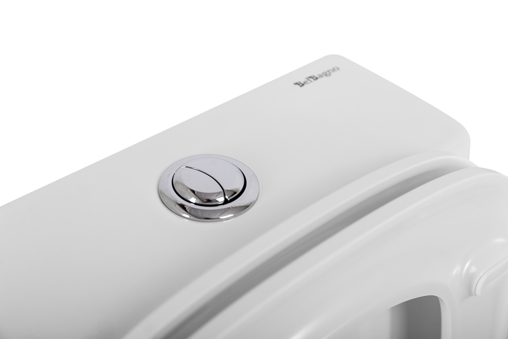 Унитаз-компакт безободковый с сиденьем и смывом TORNADO BelBagno LUCE-TOR BB2197CP-TOR/SC/BB2197T