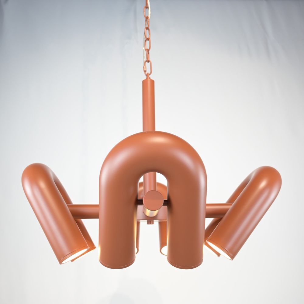 Подвесная Люстра Fanny 8 Orange By Imperiumloft