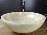 Раковина из оникса Bowl Yellow Small BO-60266 40*40*15