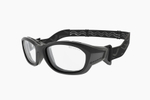 Спортивные очки с диоптриями Demetz Smash / Plastic Black / Grey Mat 57-18
