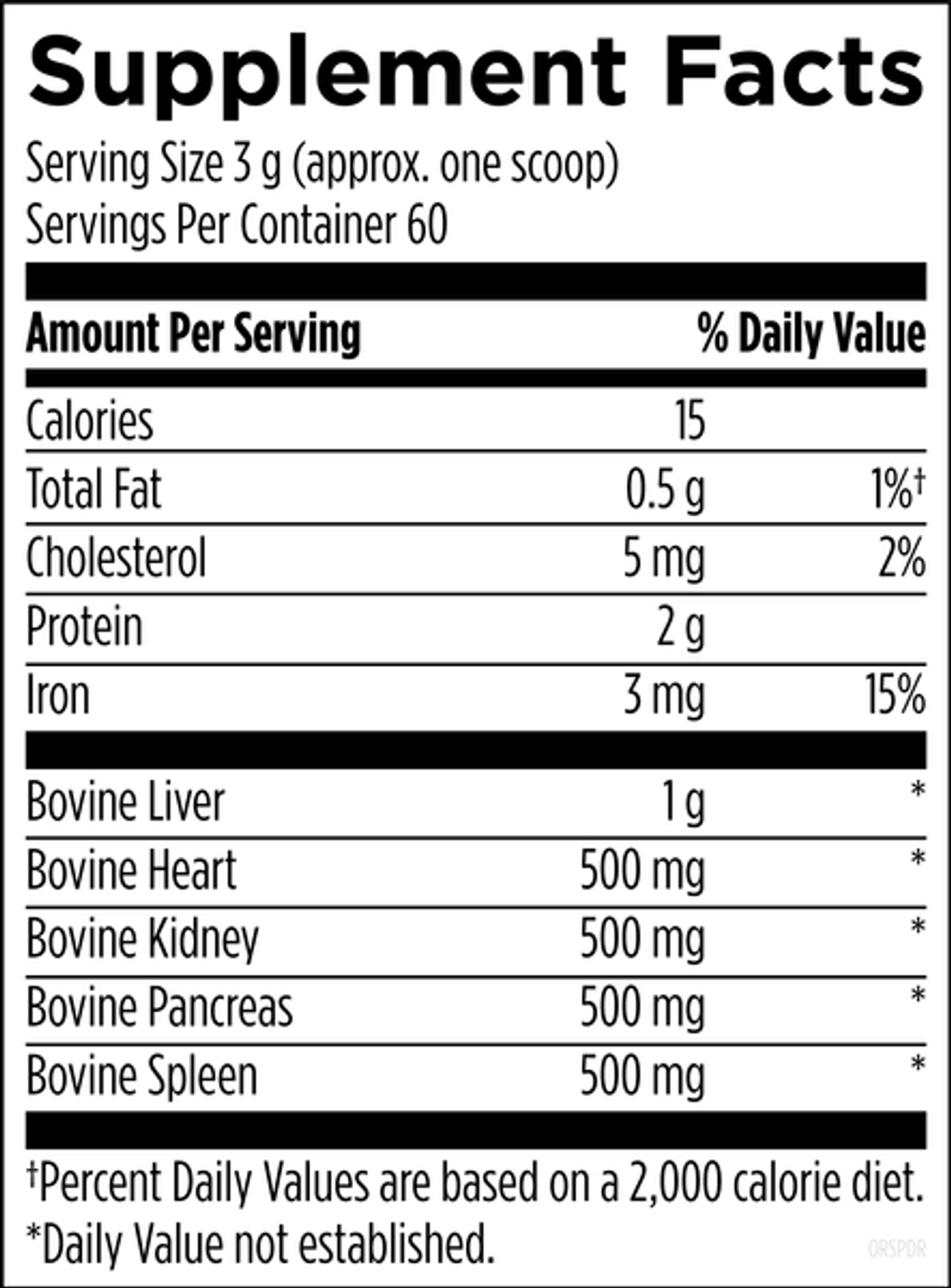 Designs For Health - Organ Synergy™ powder - 180 gr