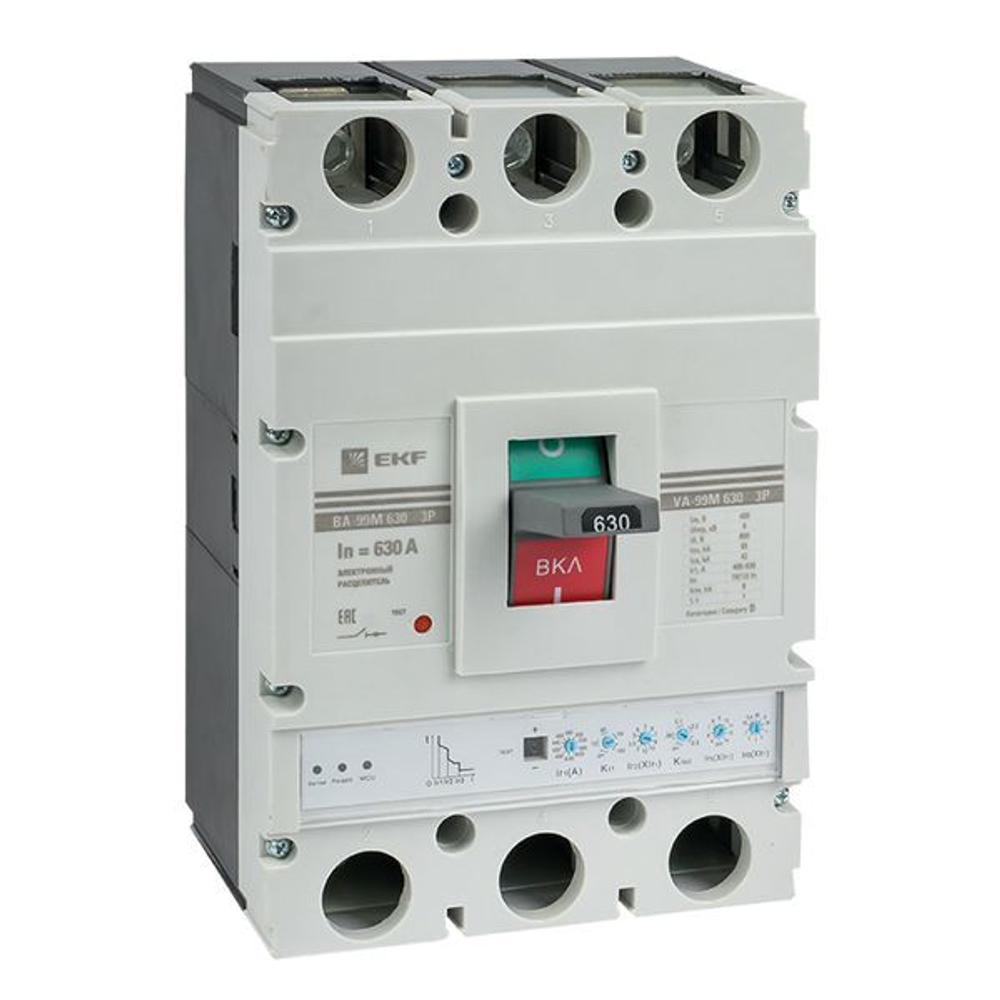 Автоматический выключатель в литом корпусе  EKF mccb99-630-630me