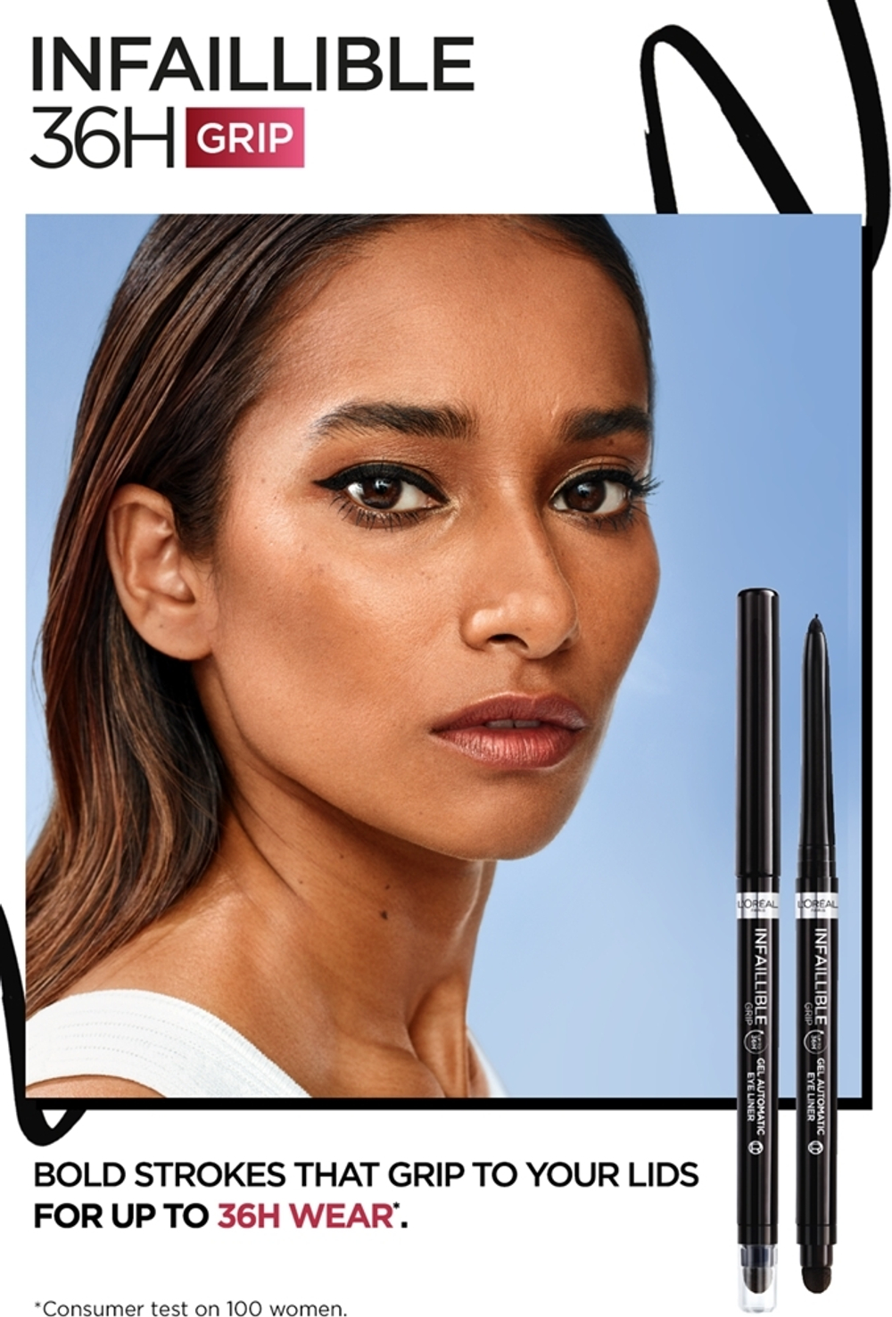 L’Oreal Paris Infaillible Gel Automatic Liner - автоматический карандаш для глаз, 1 шт.