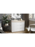 Комод для одежды Дуб Сонома 3 ящика 100х45х79 см