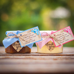 Бонбоньерка с медом на свадьбу, 140 грамм