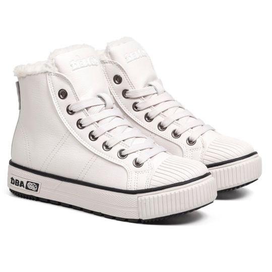 Кроссовки Два мяча зимние BBL WB-01 MF00 белые