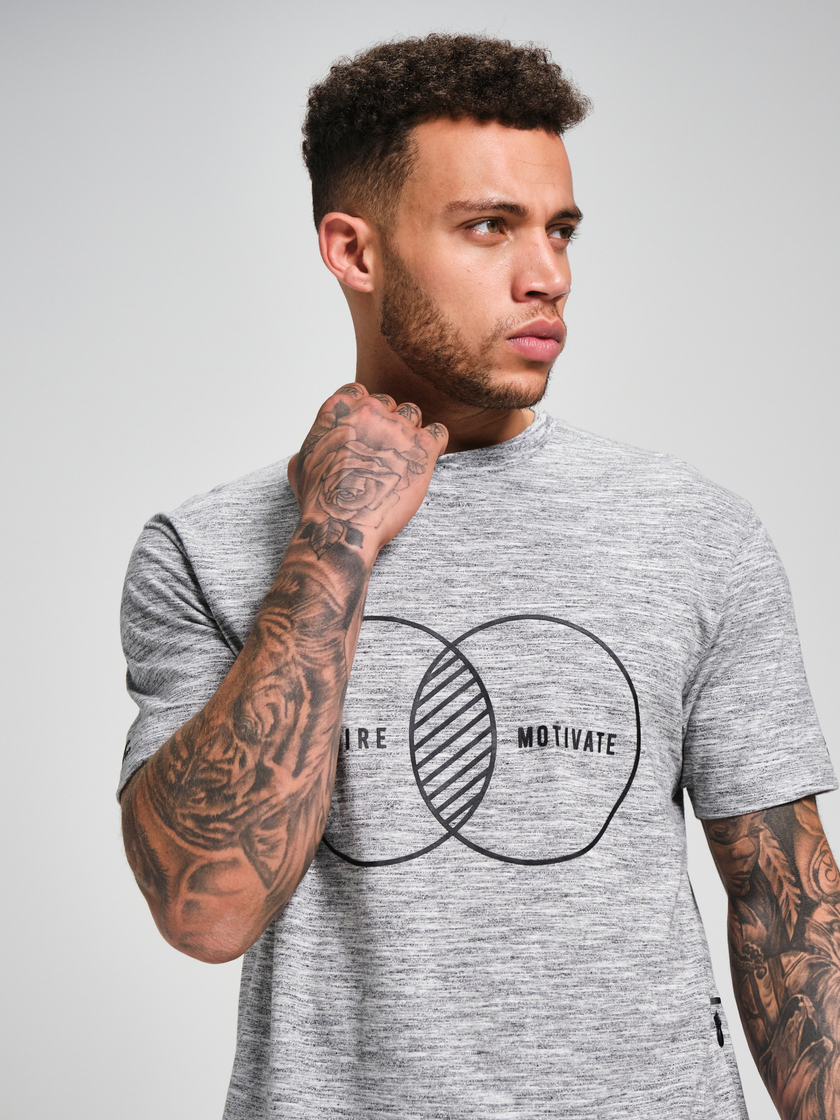 Футболка мужская ORIGINAL CREATOR INSPIRE T-SHIRT, Серый