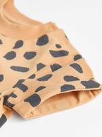 Боди с коротким рукавом для малышей Next K93-661, 3 шт., Серый, Оранжевый, Бежевый