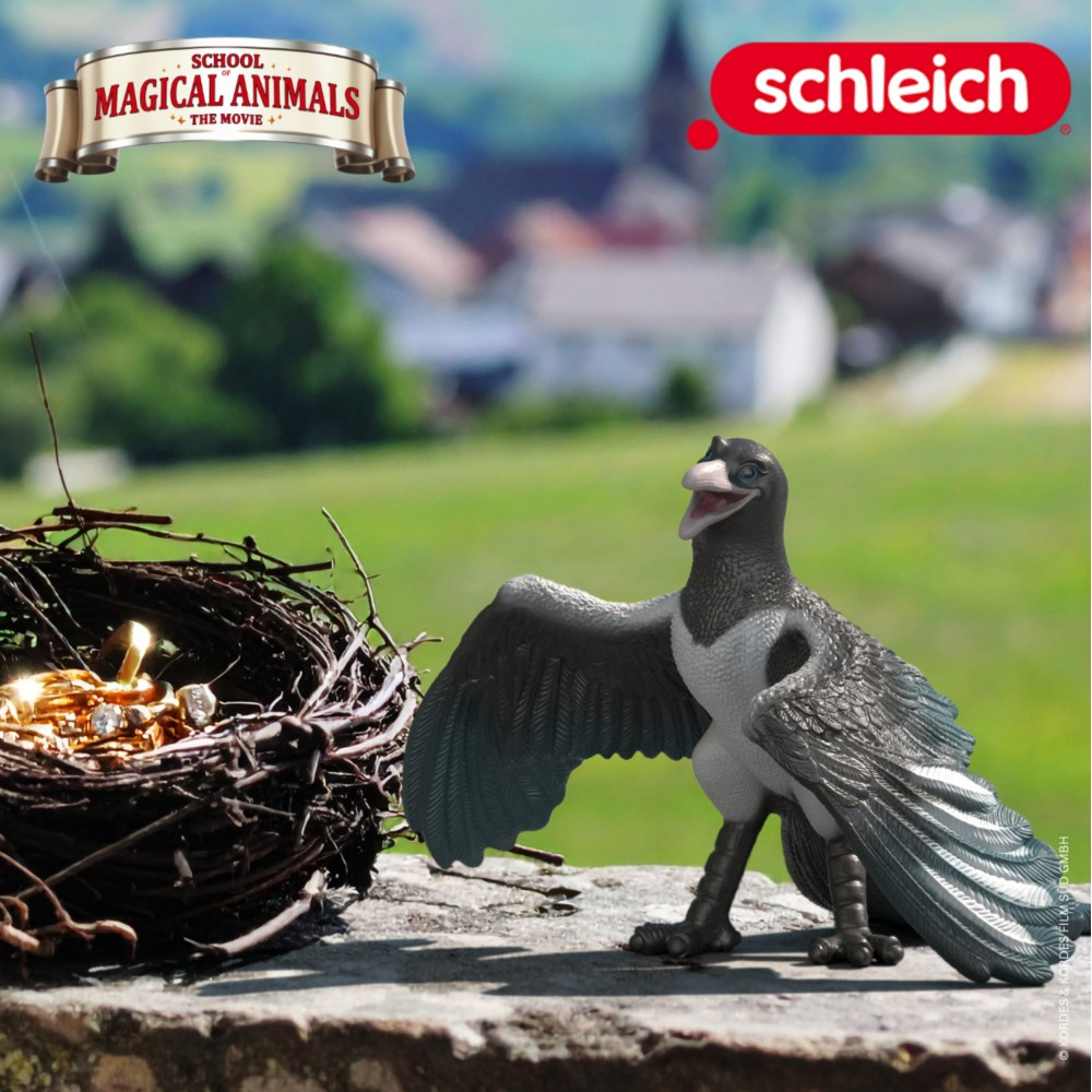 Schleich Szkoła magicznych zwierząt - Сорока Pinkie 14956