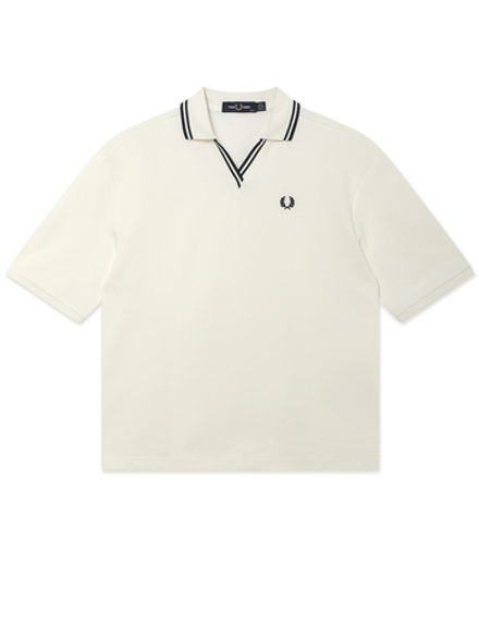 Рубашка Поло Кор. Рукав Open Collar Tipped Polo Shirt