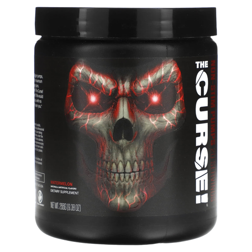JNX Sports, The Curse, добавка для роста мышц без стимуляторов, со вкусом арбуза, 266 г (9,38 унции)