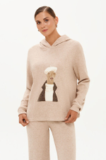 23431 Худи женское (бежевый)