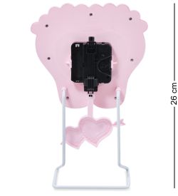 CL-56/2 Часы «Сердце» розовый