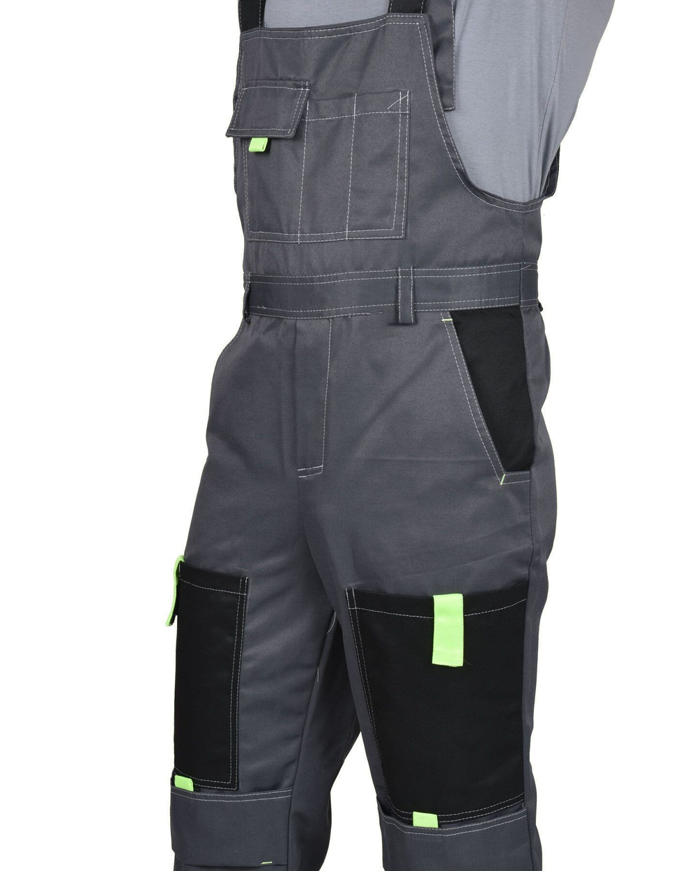 Костюм "Nerss-ФАВОРИТ" куртка, п/к т.серый с черным