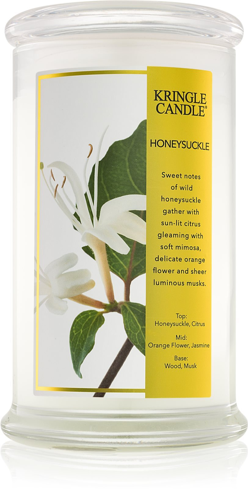 Kringle Candle Honeysuckle - ароматическая свеча /   624  g  / GTIN 846853071770