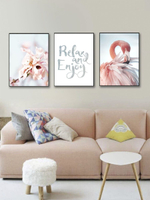 Набор постеров 50х70 фламинго 3 шт арт 156428712 ТТН 246259088