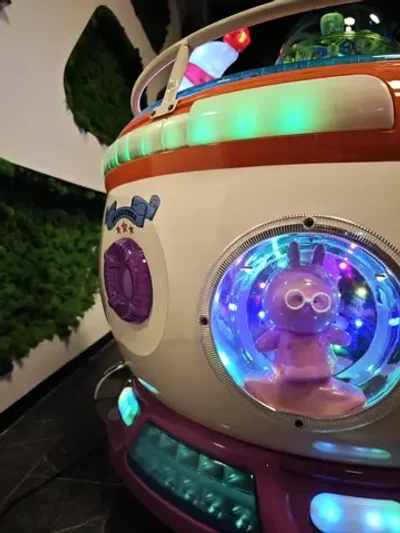 2-х местная детская карусель «Нло-шка»