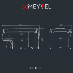 Автохолодильник Meyvel AF-H80